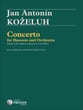 CONCERTO FOR BASSOON & ORCHESTRA cover